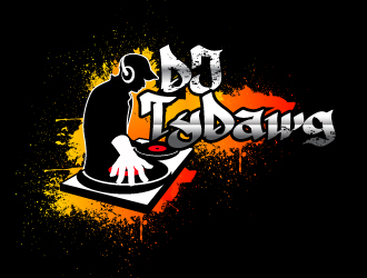 DJ TyDawg logo design by Suvendu