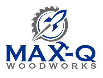 Max-Q Woodworks logo design by AamirKhan