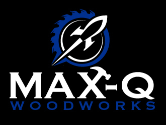 Max-Q Woodworks logo design by AamirKhan