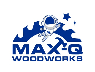Max-Q Woodworks logo design by rizuki