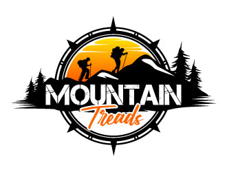 Mountain Treads logo design by daywalker
