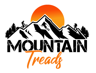 Mountain Treads logo design by samueljho