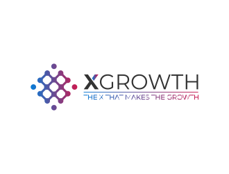 xGrowth logo design by Galfine