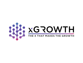 xGrowth logo design by mukleyRx