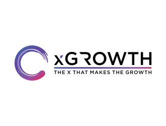 xGrowth logo design by mukleyRx