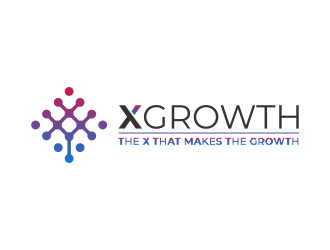 xGrowth logo design by Galfine