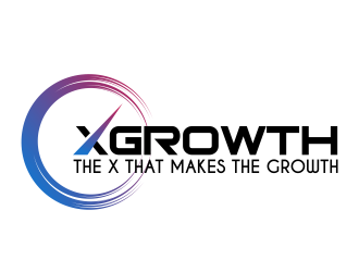 xGrowth logo design by serprimero
