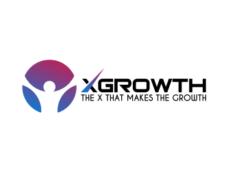 xGrowth logo design by serprimero