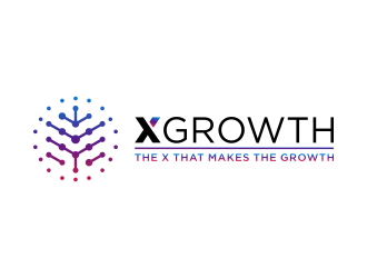 xGrowth logo design by Galfine