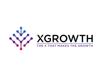 xGrowth logo design by Galfine