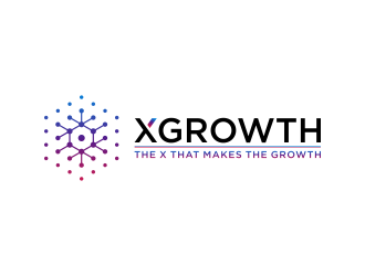 xGrowth logo design by Galfine