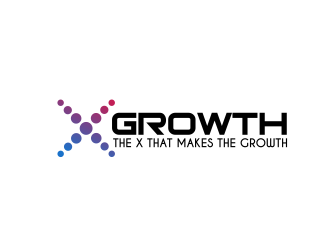 xGrowth logo design by serprimero
