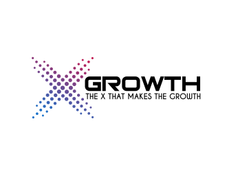 xGrowth logo design by serprimero
