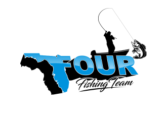 Florida Four Fishing Team logo design by naldart