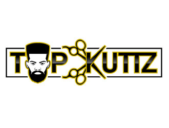 TOP KUTTZ logo design by DreamLogoDesign