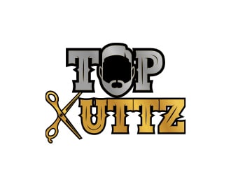 TOP KUTTZ logo design by MarkindDesign