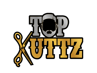 TOP KUTTZ logo design by MarkindDesign