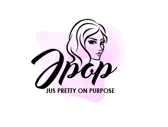 JPOP Jus Pretty On Purpose  logo design by yaya2a