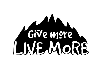 Give more LIVE MORE logo design by naldart