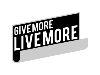 Give more LIVE MORE logo design by naldart