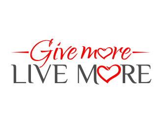 Give more LIVE MORE logo design by rgb1