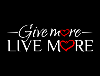 Give more LIVE MORE logo design by rgb1