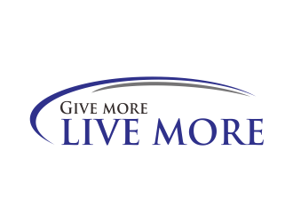 Give more LIVE MORE logo design by Greenlight