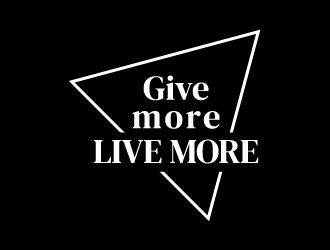 Give more LIVE MORE logo design by gateout