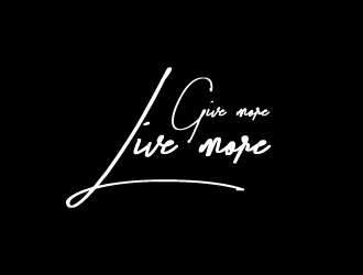Give more LIVE MORE logo design by gateout