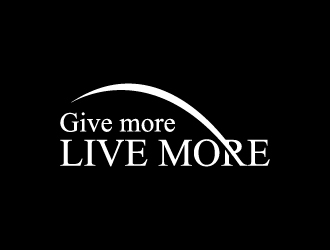 Give more LIVE MORE logo design by gateout