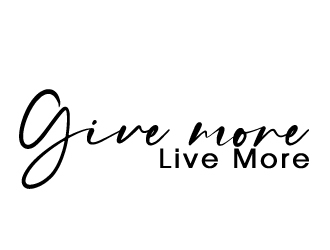Give more LIVE MORE logo design by AamirKhan