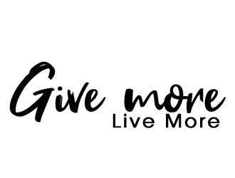 Give more LIVE MORE logo design by AamirKhan