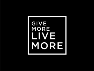 Give more LIVE MORE logo design by sheilavalencia