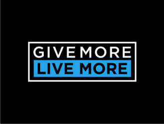 Give more LIVE MORE logo design by sheilavalencia