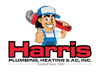 Harris Plumbing, Heating & AC, Inc. logo design by AamirKhan