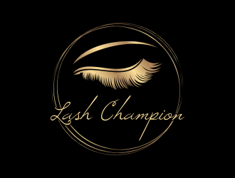 Lash Champion logo design by tukang ngopi