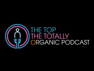 The TOP - The Totally Organic Podcast  logo design by LogoInvent