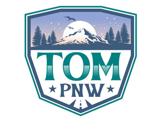 TOM PNW logo design by DreamLogoDesign