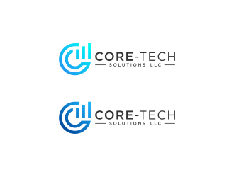 Core-Tech Solutions. LLC logo design by hoqi