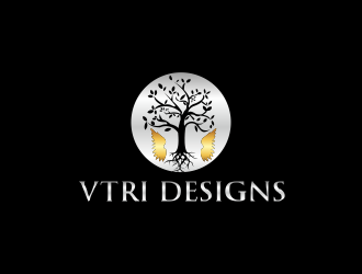 Vtri Designs logo design by luckyprasetyo