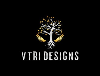 Vtri Designs logo design by luckyprasetyo