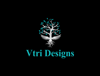 Vtri Designs logo design by luckyprasetyo