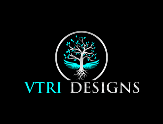 Vtri Designs logo design by luckyprasetyo