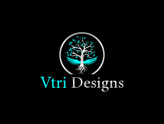 Vtri Designs logo design by luckyprasetyo