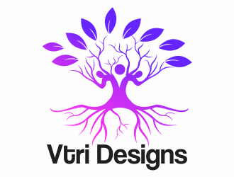 Vtri Designs logo design by up2date