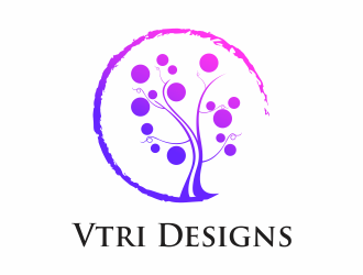 Vtri Designs logo design by up2date