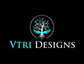 Vtri Designs logo design by luckyprasetyo