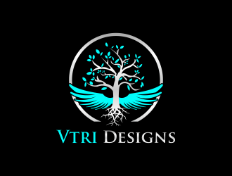 Vtri Designs logo design by luckyprasetyo