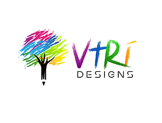 Vtri Designs logo design by 3Dlogos