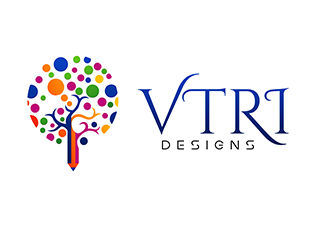 Vtri Designs logo design by 3Dlogos
